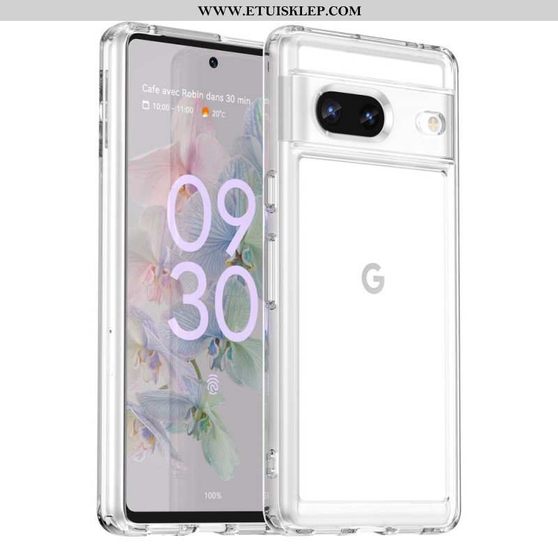 Etui do Google Pixel 7 Przezroczysta Hybryda